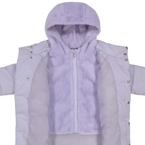 Image of Under Armour Girl's Hooded Parka Puffer Jacket, Insulated & Water Repellent