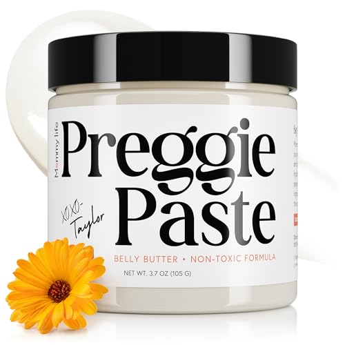 Stretch Mark Cream for Pregnancy – Non-Toxic Preggie Paste Belly