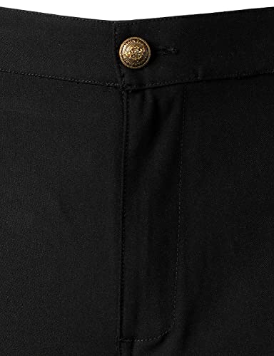Jogal Mens Bell Bottom Pants 70S Disco Outfits Slim Fit Retro Flared Trousers Black Small #TOP3