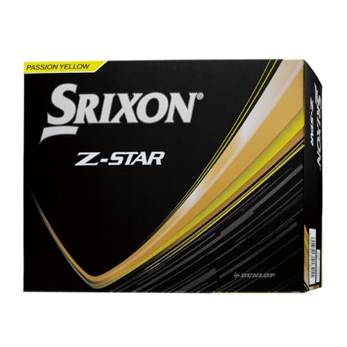 ダンロップゴルフボール 2025年モデル スリクソン Z-STAR 3ダース[色:パッションイエロー]|36個入り 飛距離 直進性 ソフトフィール 打感 スピン系 低打出し 高スピン DUNLOP ダンロップ ふるさと [1892]