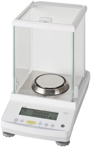UniBloc 321-71000-38 Model ATY124 Single Range Analytical Balance with External Calibration, 120g Capacity, 0.1mg Display
