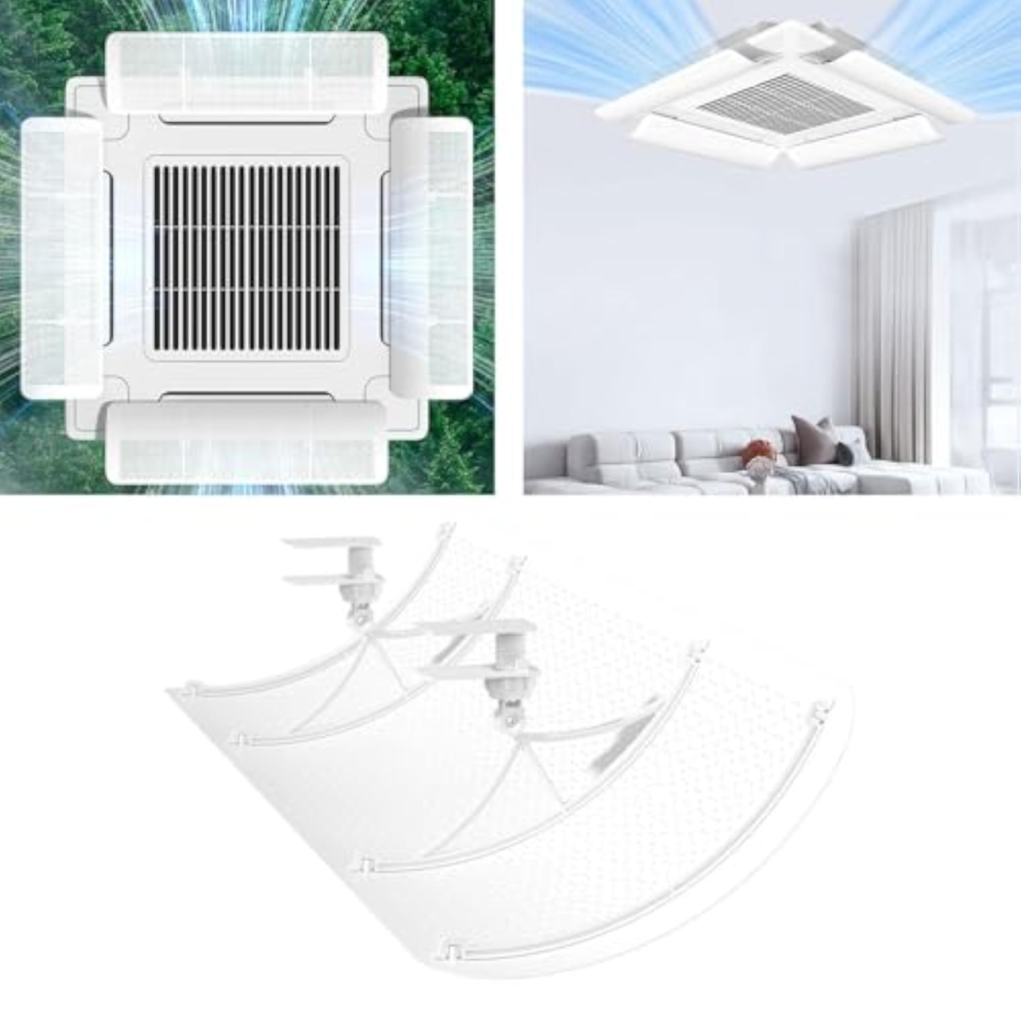 Durable Air Conditioner Air Deflector for Study Room