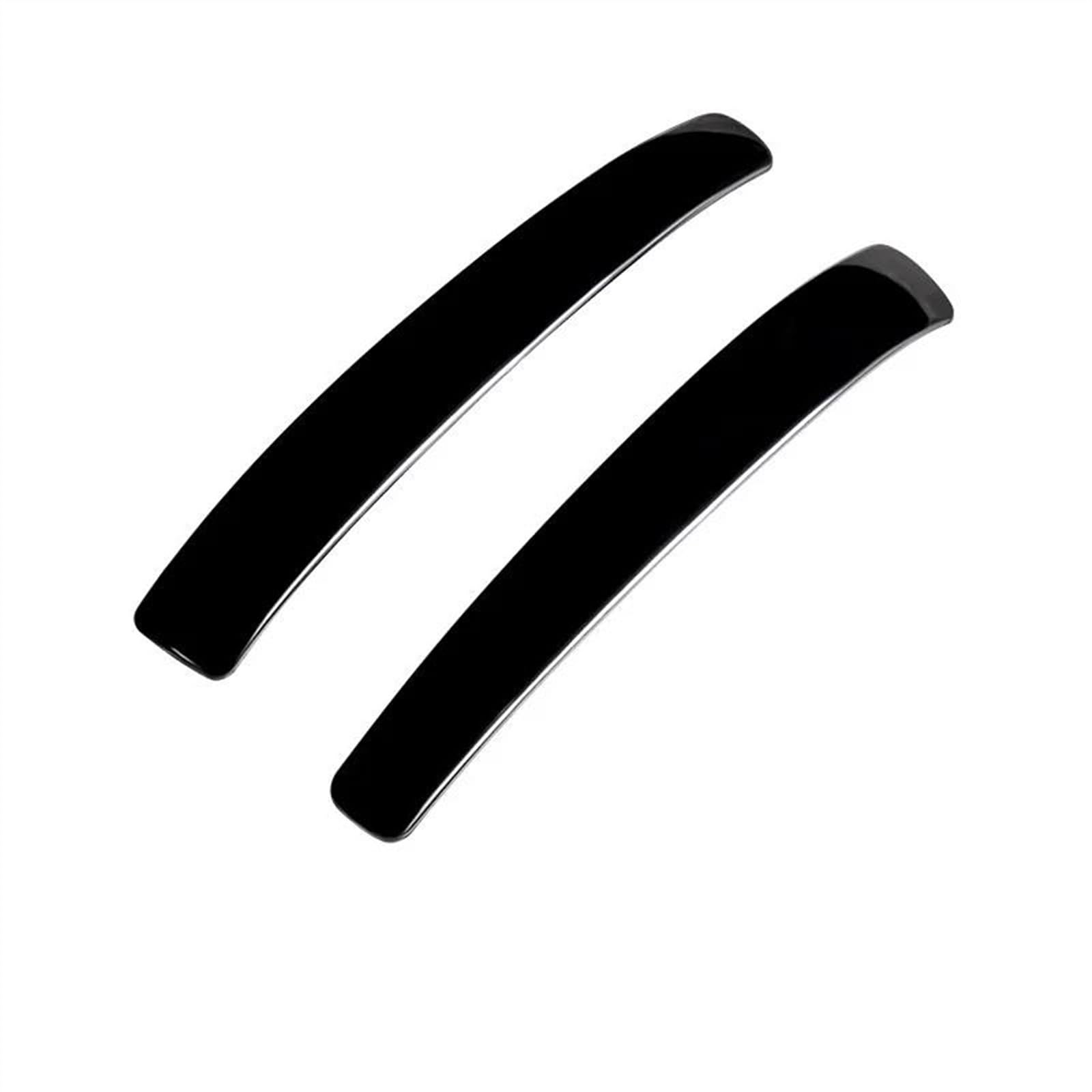 SLIMES Car Door Handle Cover Exterior Trim Decoration Accessories ABS for Smart for Fortwo 451 2005 Protection(Black A)