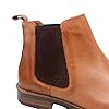 Roamers BEAU Mens Chelsea Boots Tan #3