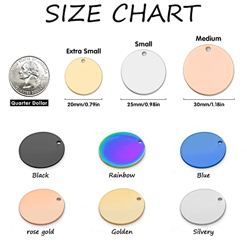 Natiform Personalized Pet Id Tags, Customized Cat Tags, Optional Engraved On Both Sides, Various Design Options, Cat Themed Gifts, Cat Lover Gift( Small Nebula) #TOP2