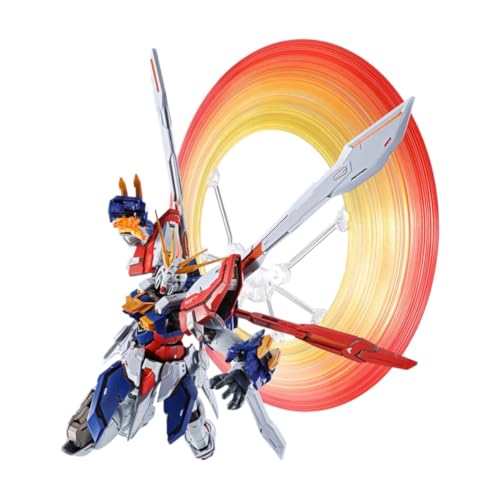 Image of TAMASHII NATIONS - Mobile Fighter G Gundam - Burning Gundam & Burning Gundam Second Metal Build Action Figure