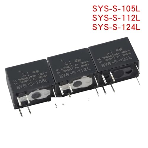 Relé SYS-S-105L 5V con conmutación eficiente HFD23-012-1ZS de 6 pines 2