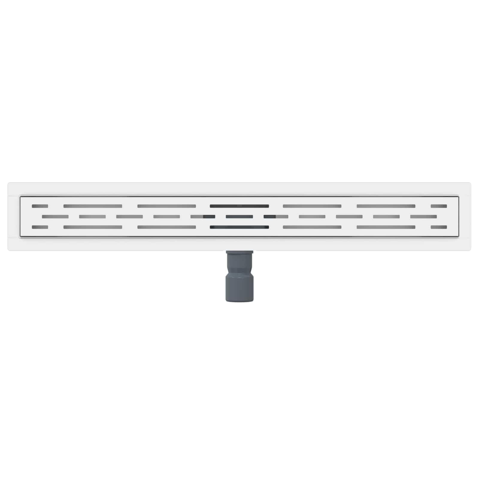 Drenaggio Doccia con Design a Striscia Argento 80 cm, Articoli di ferramenta,Prodotti Idraulici,Ferramenta per la Riparazione di impianti Idraulici,Articoli per idraulica, 3.053kg-42015958