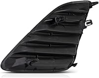 Vista 5 de Para Toyota Camry cubierta de luz antiniebla 2012 2013 2014 lado del pasajero Bisel de rejilla L/LE/XLE/modelo híbrido negro TO1039147