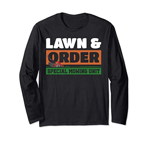 Lawn And Order Special Mowing Unit Humor Parody La