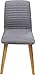 Kare Design Stuhl Lara Grau, 92x44x45cm