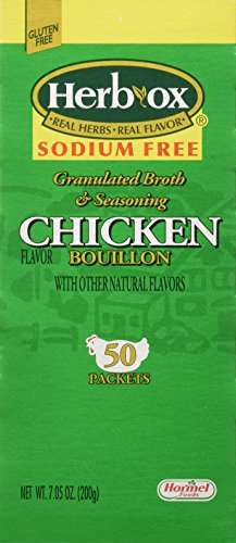 Herb-ox Hormel Herb Ox Chicken Bouillon Sodium Free 50 Packets - Thumbnail 5