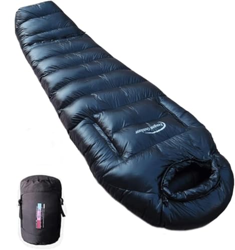 Fengzel Outdoor 葫o }~[^Q 210*80(50) cm 95%O[X_E 400-1500gHя[U Œgpx-40 Lv  hЗp ӂ Ɍϊ h (ubN, ~p(1000gO[X_E))