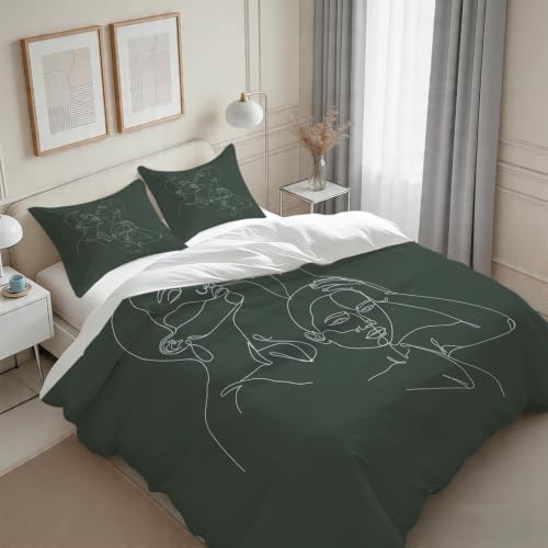 Housse de couette 240x260 cm zippée pour en finir avec les parures difficiles à enfiler - 4