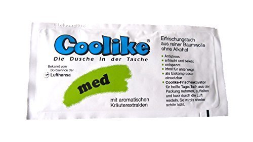 Preisvergleich Produktbild COOLIKE Feucht Tücher med. Heilpfl.Öl 5 Stück
