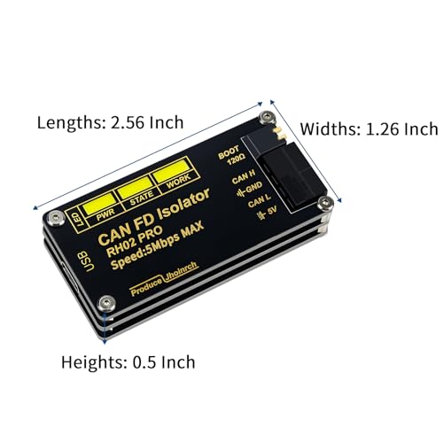 Adaptateur USB vers CAN FD isolé évite les surtensions Canable