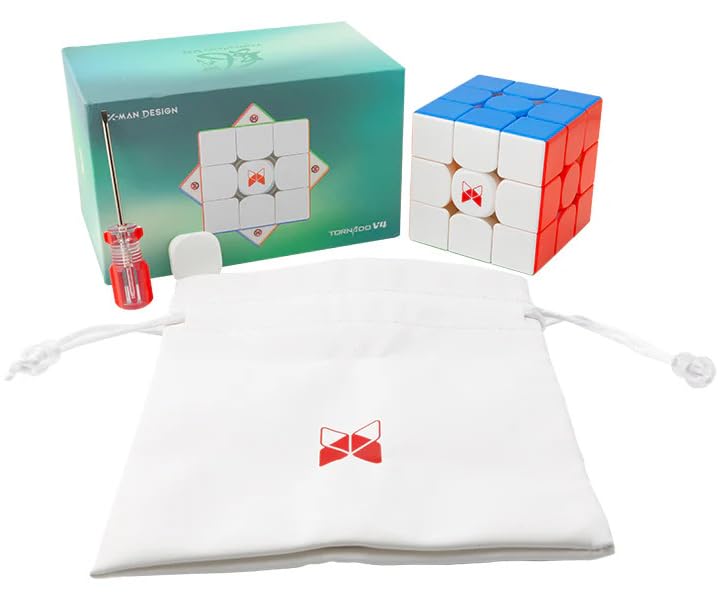 Hawkister X-Man Tornado V4 3x3 Magnetic Cube (Pioneer UV Coated)