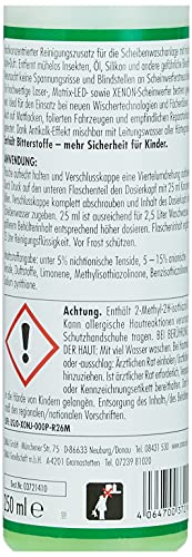 SONAX KlarSicht 1:100 concentraat Apple-Fresh (250 ml) sterk geconcentreerde reinigingstoevoeging met Apple Fresh-geur… - Image 4