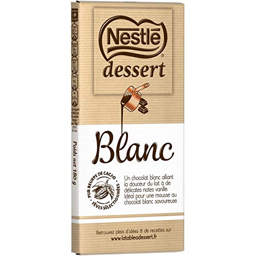 Nestlé Postre Postre Blanco 180g Cuatro Artículos