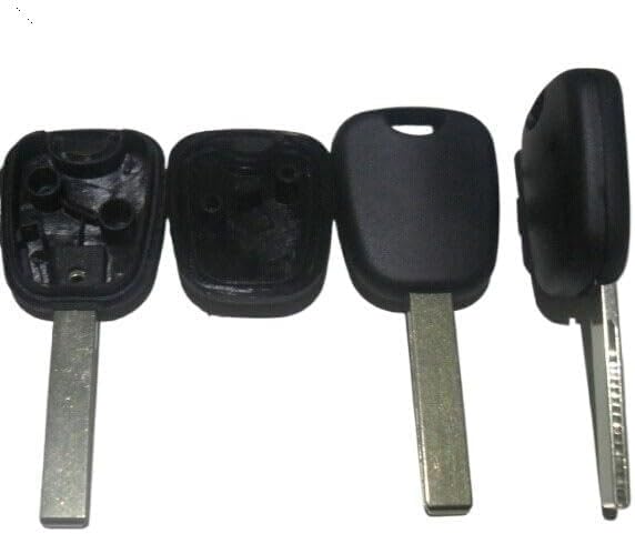 20PCS Replacement Car Key Blanks for Case Transponder Key Compatible with Citroen C2 Compatible with Triumph HU83 Blade (with Groove )