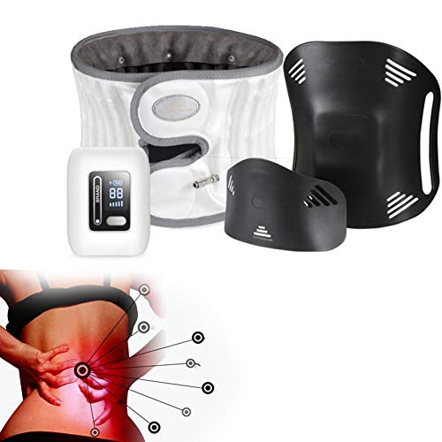 JINGBO Cinturón de Descompresión Lumbar Soporte Espalda Masaje Espinal Tracción...