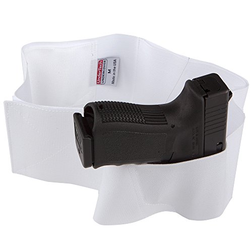 The Original Belly Band Black White XS S M L XL XXL XXXL (White, XXXLarge)