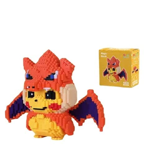 HLTAO Anime DIY Jouets de construction Micro blocs de construction Nano Block Stitch Kit de construction pour adolescents et adultes, cadeaux d'anniversaire pour enfants Cover