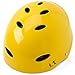 Bergsteigerhelm Outdoor-Kletterhelm Klettern Skateboard Verstellbarer Kopfumfang Kinder, Yellow_Children können 46-54CM Sein
