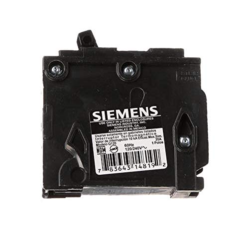 Siemens Q120 20-Amp 1 Pole 120-Volt Circuit Breaker