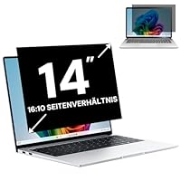 FYJRCY 14 Zoll 16:10 Laptop Sichtschutzfilter, Laptop Bildschirmschutzschild und Anti Blendungs Blaulicht Filter, Abnehmbarer 14 Zoll Bildschirmschutz und Kratzfester Schutzfilm