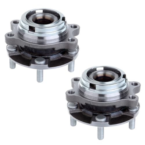 ECCPP Pair of 2 Front Wheel Hubs Bearings Assembly HA590125