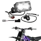 LED Headlight Kit for Surron & Talaria , True Plug & Play Pod Lights with Switch, 6000K Spot/Flood Light Style Bar for Surron Light Bee X/,Segway X260,Talaria Sting R X3 MX3 MX4 MX5,Eride Pro S SS