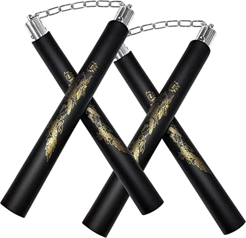Snake Eye Tactical Nunchucks - Safe Foam Rubber Training Nunchuck...