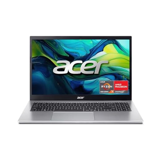 acer Aspire Go 15 AI Ready Laptop, 15.6" FHD (1920 x 1080) IPS Display, AMD Ryzen 7 5825U, AMD Radeon Graphics, 16GB DDR4, 512GB PCIe Gen4 SSD, Wi-Fi 6, Windows 11 Home, AG15-42P-R3NB