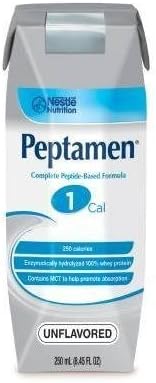 Peptamen Unflavored 1 cal 8.45fl (pack of 24) by Peptamen