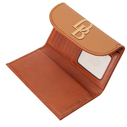 Dooney & Bourke Wallet, Monogram Continental Clutch Wallet - Saddle #TOP2