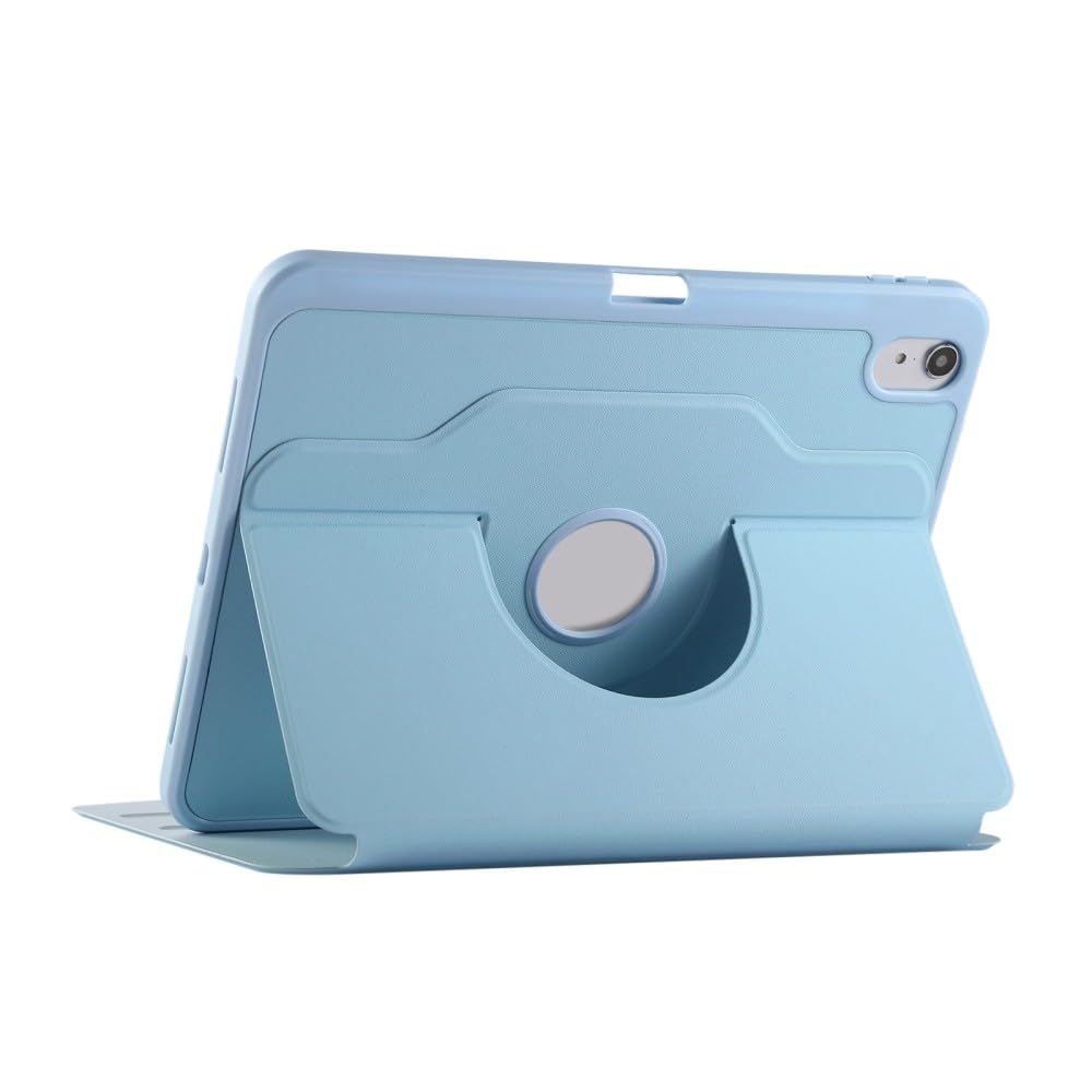 Generic Custodia compatibile con iPad Air 10.9 4a / 5a generazione (colore: beige) custodia girevole intelligente antiurto supporto in pelle flip cover