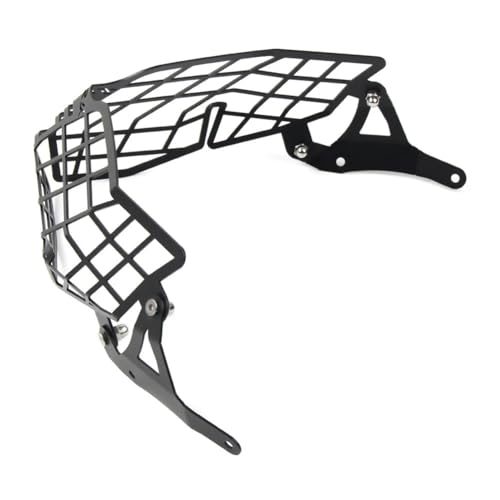 Protecteur cache phare grille moto en acier résistant TRK502