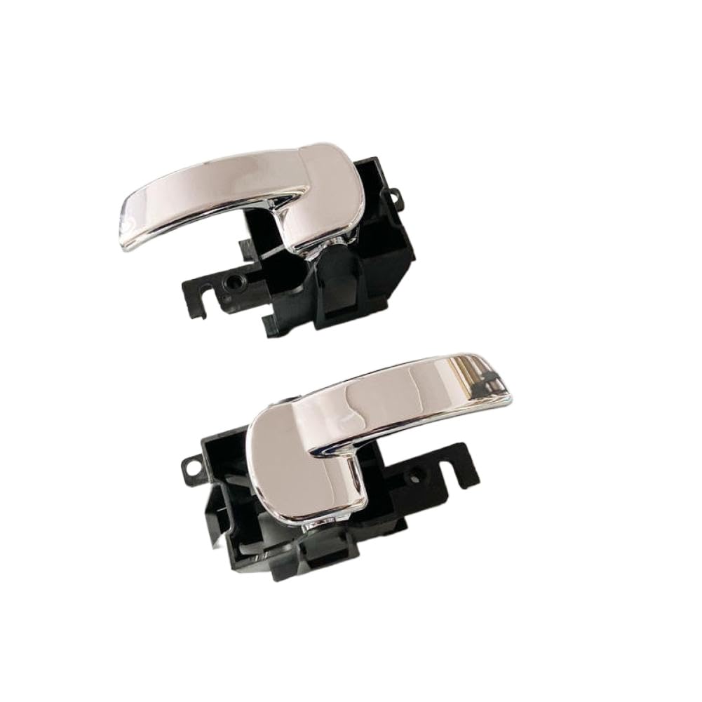 Wcgzzssda Left And Right Door Inner Handle Compatible With Navara D40 2005 2015 Frontier Pathfinder R51(Left And Right)
