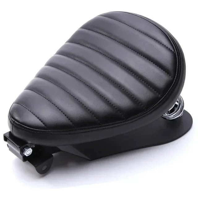 Selle de moto Sportster et Bobber avec finitions surpiquées de qualité
