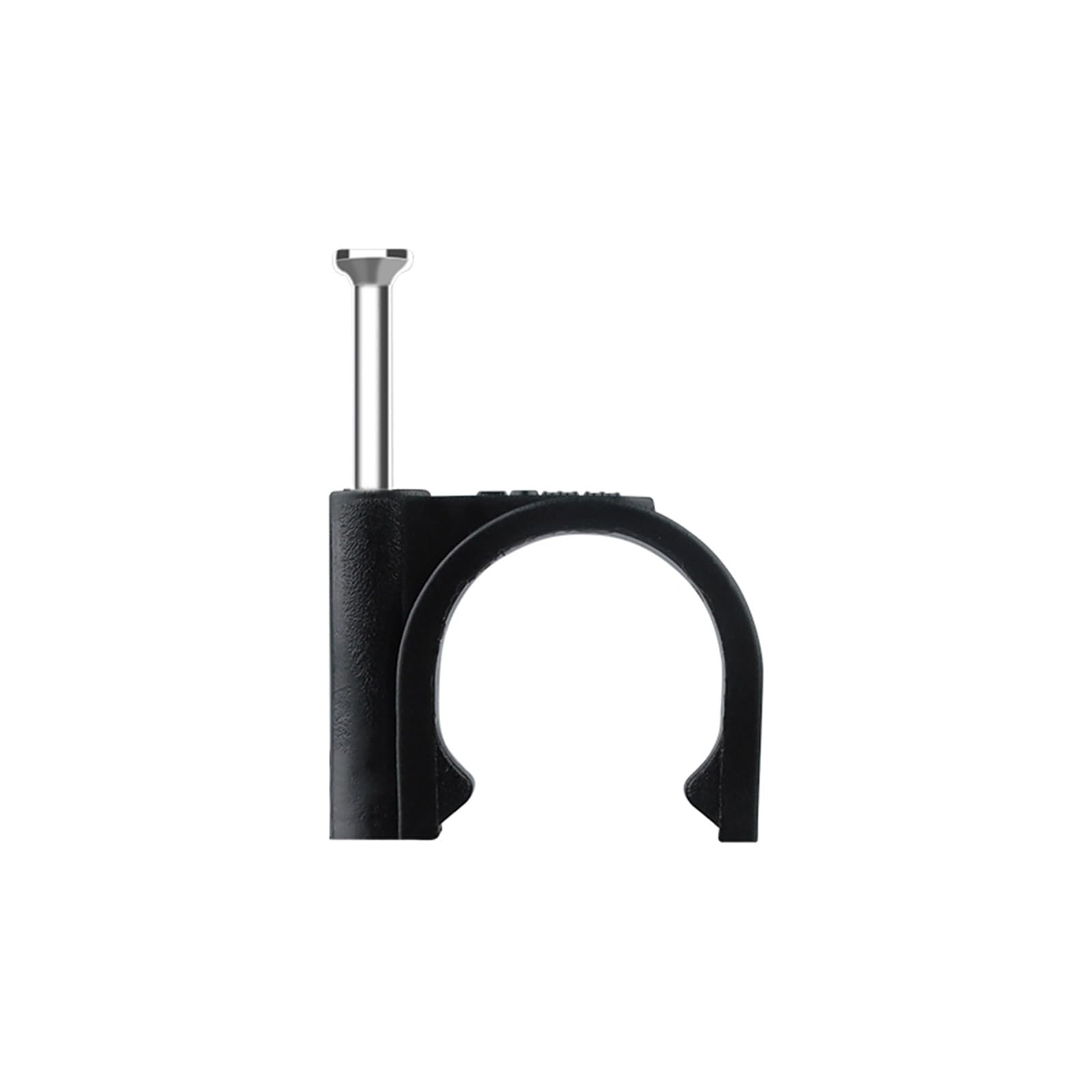 Set 420 Clip Per Cavi Con Chiodi | 5 Misure (4-12mm) | In Plastica E Acciaio Zincato | Per Organizzare Cavi - Foto 10