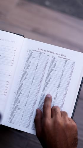 Image of RVR60, Biblia de estudio de la vida plena, Edicion clasica, Tapa dura, Palabras de Jesus en rojo, Comfort Print (Spanish Edition)