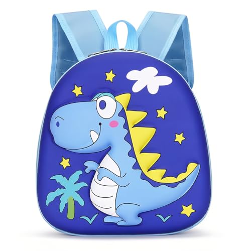Image of Zibuyu Toddler Backpack for Boys & Girls Ages 1-5 Lightweight Waterproof Kids School Bag with Cartoon Design, Preschool Daycare Travel Backpack for Snacks, Diapers & Toys, Durable & Safe