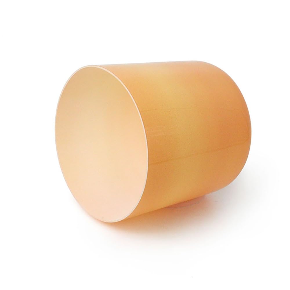 8 Inch Alchemy Orange Chakra Bowl, Crystal Singing Bowl Sound Bowl, Gift For Yoga Meditation & Sound Healing, With Free Acrylic Striker & O-ring(C Note)