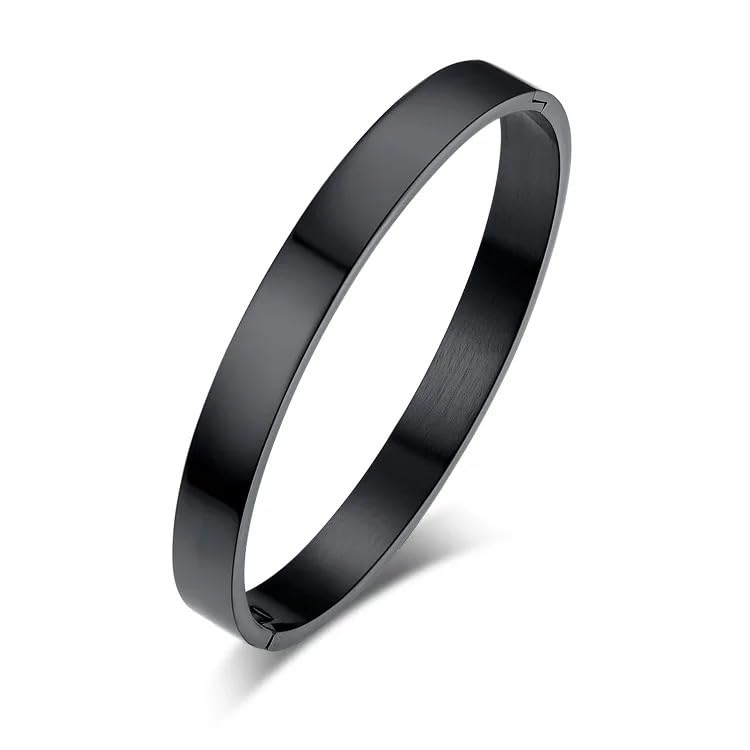mohaa Stylish Black Bracelet Kada, A Must-Have Accessory For Men. Enhance Your Style With This Trendy Mens Kada, Ideal Kada For Men And Boys(Pack Of1) (B0CK727K8R) Amazon Price History, Amazon Price Tracker