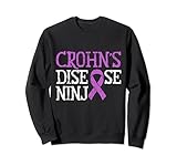 Crohn's Disease Awareness Month Purple Ribbon