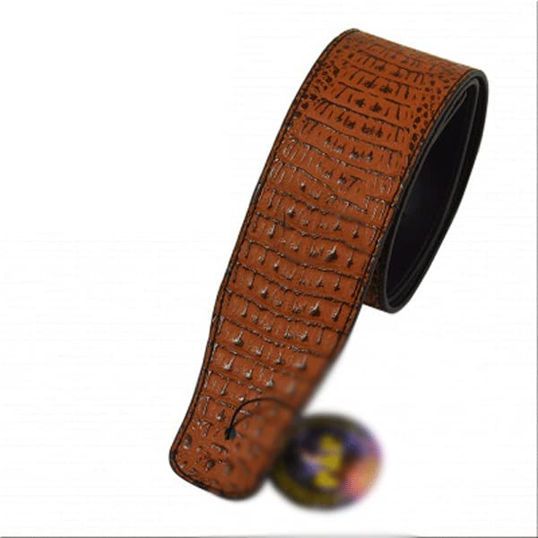 ZTTTD Sangle de Guitare élargie de Guitare Folklorique Puan Accessoires d’instruments de Sangle Marron Noir en Cuir… - Les Beatles, Paul McCartney, John Lennon, RIngo Starr, George Harrison ZTTTD Sangle de Guitare élargie de Guitare Folklorique Puan Accessoires d'instruments de Sangle Marron Noir en Cuir… – Image 4