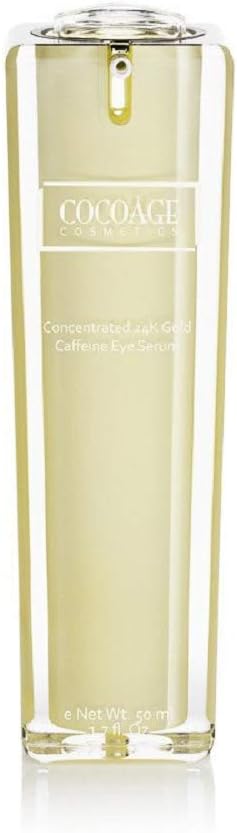 Cocoàge Cosmetics | Concentrated 24K Gold Caffeine Eye Serum