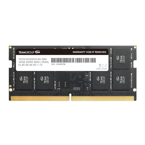 Team SO-DIMM DDR5 5600MHz 16GBx2枚32GBkit Crucial 32GB (2 x 16GB) 262-Pin DDR5 SO-DIMM DDR5 5600