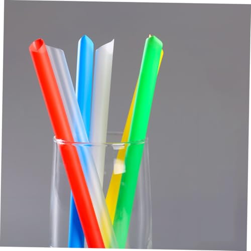 Pitillos desechables coloridos Beaupretty 200 pcs miniatura 7